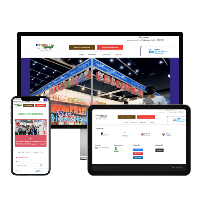 Megashow Website
